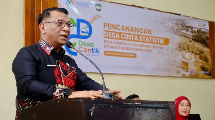 Pemkab Gowa Dukung BPS Gagas Program Desa Cantik