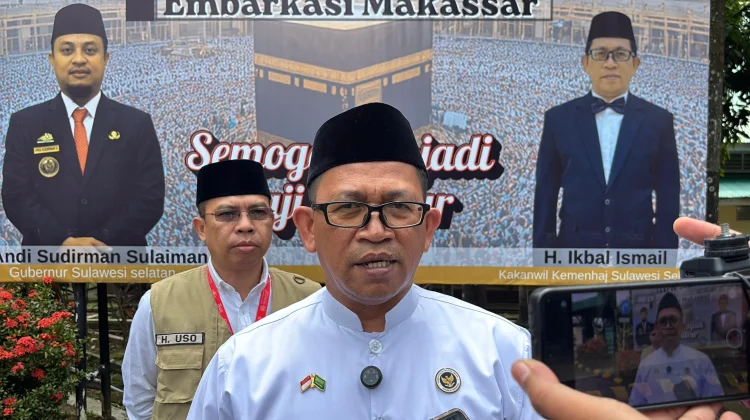 Embarkasi Makassar Berangkatkan 14 Kloter, Perjalanan Jemaah Lancar