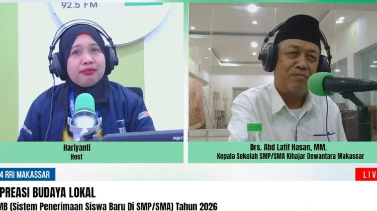 Begini Sistem Penerimaan Siswa Baru di SMP/SMA Kihajar Dewantara Makassar 2026