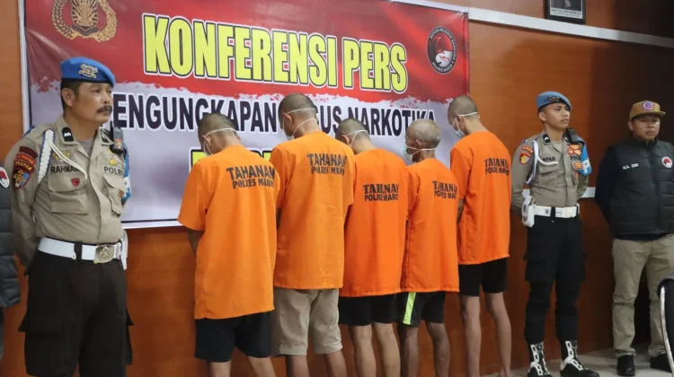 Jerat Narkoba di Dunia Maya, Polres Maros Amankan Puluhan Pelaku