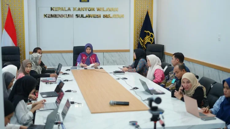 Kemenkum Dukung Materi Perancang Perundang-undangan Perkuat Regulasi Daerah