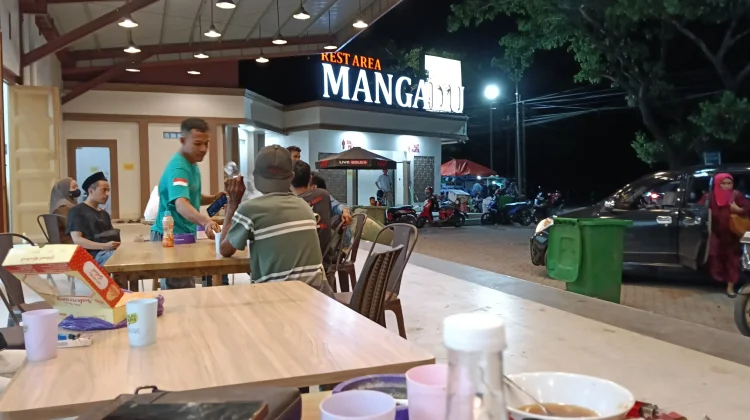Rest Area Mangadu Jadi Destinasi Favorit Pengendara di Sulawesi Selatan