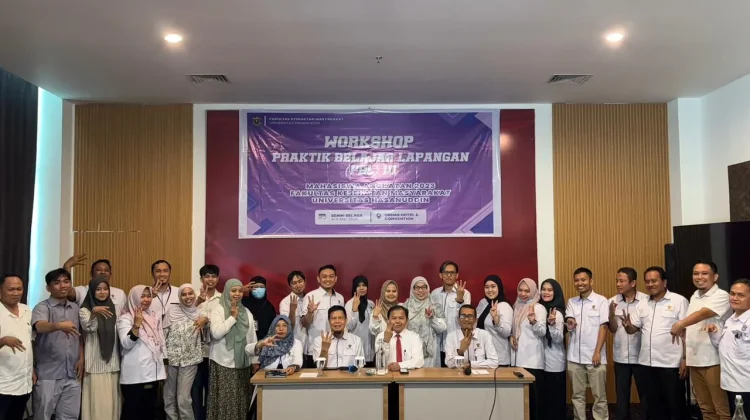 Workshop PBI 2026 FKM Unhas Perkuat Kesiapan Pembelajaran Lapangan Mahasiswa