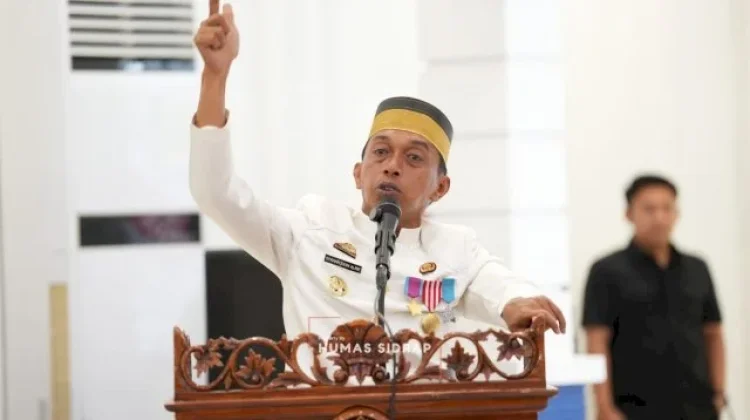 Bupati Sidrap Tekankan Budaya Bersih di Sekolah