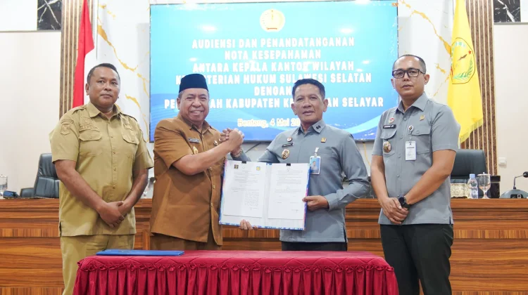 Kemenkum Sulsel Kunjungi Selayar, Bahas Perlindungan Kekayaan Intelektual