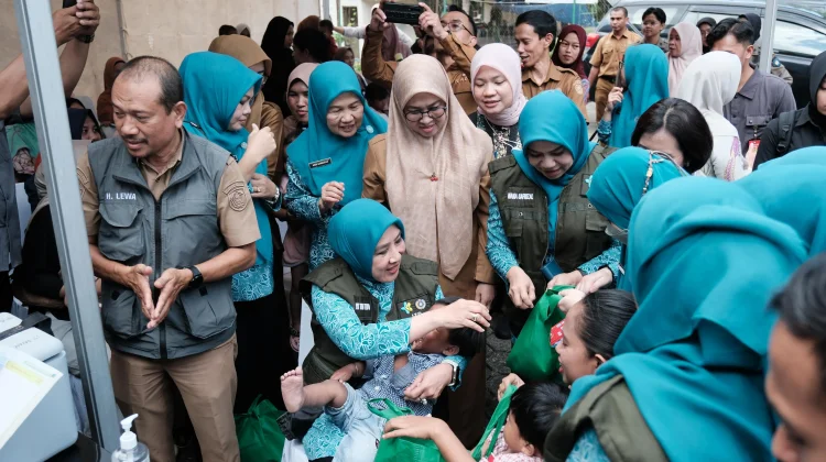 Jadi Percontohan di Sulsel , Imunisasi Zero Dose Gowa Capai 101,6 Per