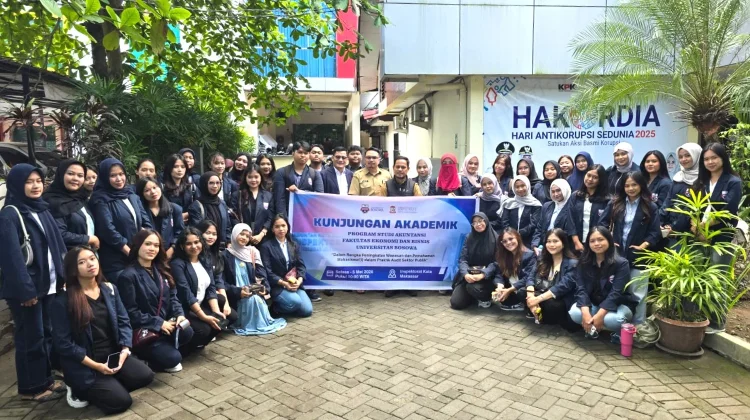 Kenal Langsung Pemerintahan, Mahasiswa Unibos Kunjungi Inspektorat Makassar
