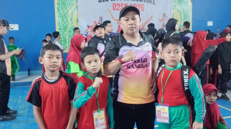 Tirta Arya Juara O2SN Senam Putra Tingkat Kecamatan Manggala