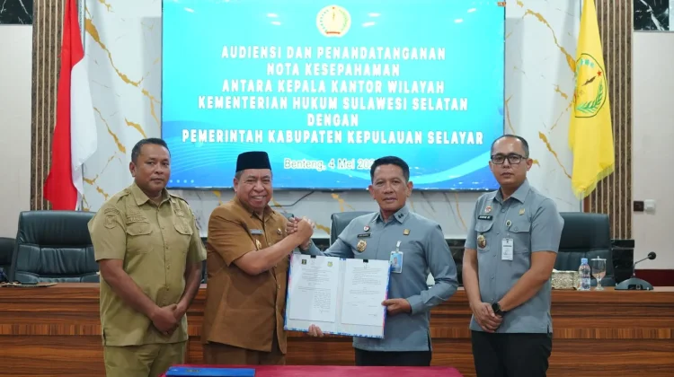 Kemenkum Sulsel Gandeng Pemda Selayar Optimalkan Pengelolaan dan Pemanfaatan KI