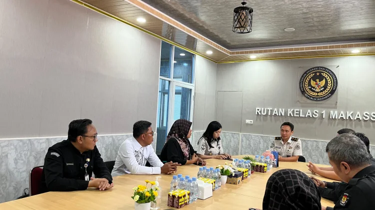 KPU Makassar Sinkronkan Data Pemilih di Rutan Kelas 1 Makassar