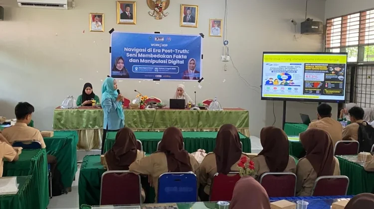 Mahasiswa UIN Alauddin Makassar Gelar Workshop Literasi Media