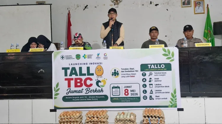 BLUD UPTD Puskesmas Cendana Putih Launching Inovasi 'Tallo TBC Jumat Berkah'