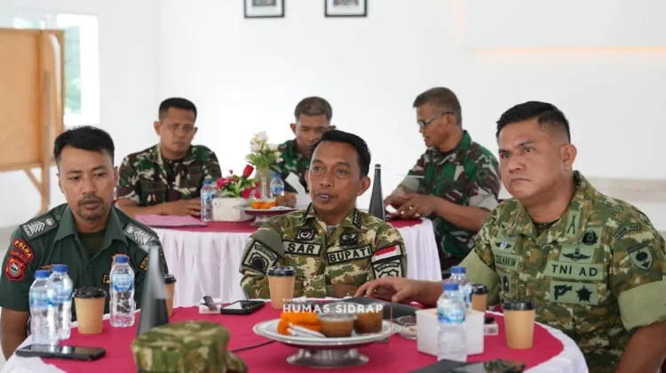 Bupati Sidrap Dukung Pembentukan Brigif Yonif