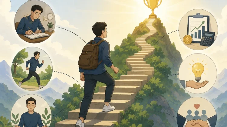 Kesuksesan Hidup Perlu Ketekunan dan Pengelolaan yang Bijak