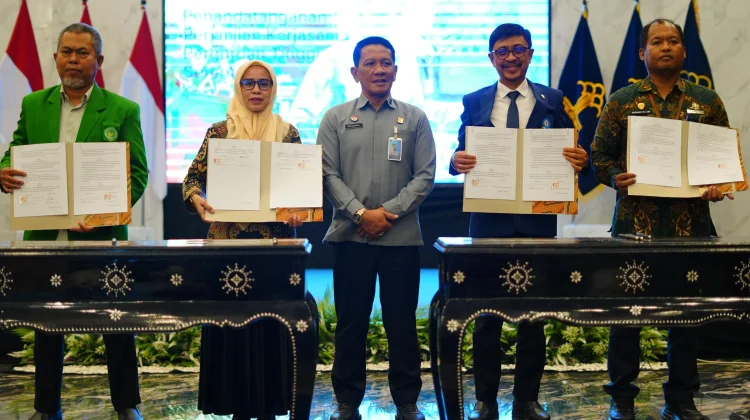 Kemenkum Jalin Kerja Sama dengan 43 Perguruan Tinggi Perkuat Tridharma dan KI