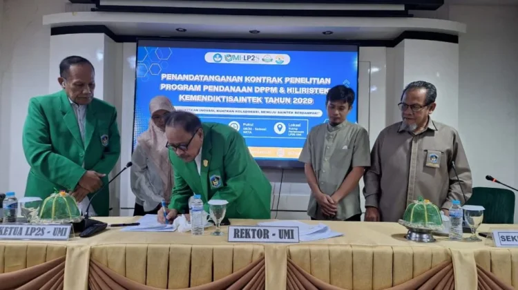 UMI Makassar Raih 54 Pendanaan Riset Nasional