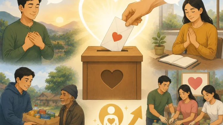 Dana Punia Dinilai Mampu Tingkatkan Karma Baik dan Rasa Syukur