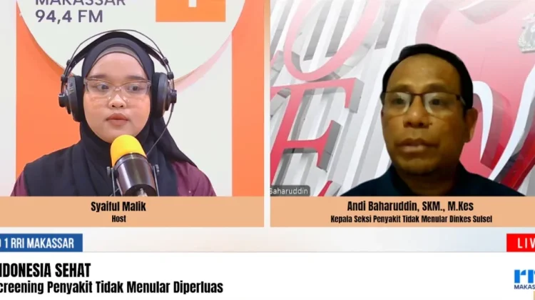 Dinkes Sulsel Perluas Screening Penyakit Tidak Menular