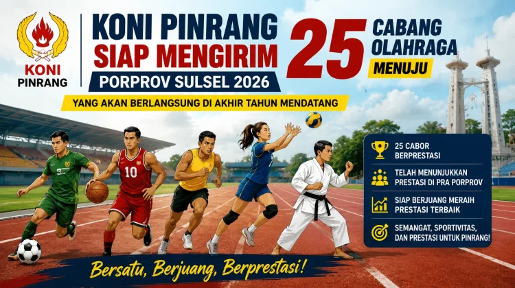 Keterbatasan Anggaran Batasi Pinrang Kirim Banyak Cabor ke PORPROV