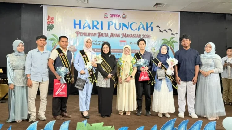 Empat Pelajar Terpilih Sebagai Duta Anak Kota Makassar