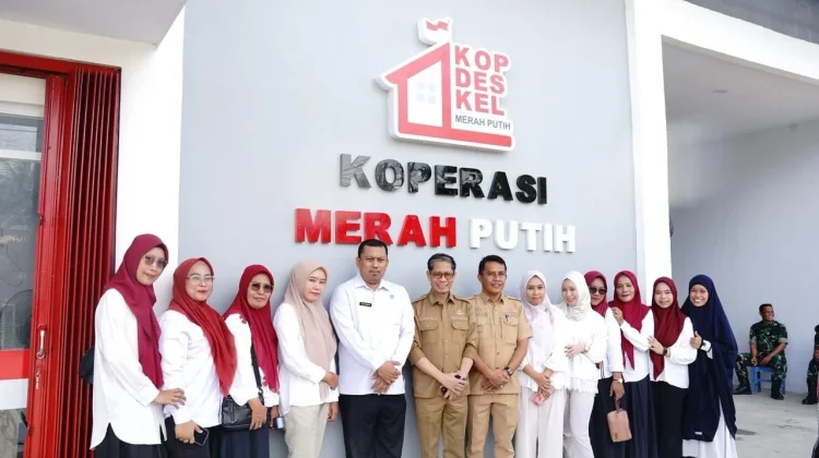 Koperasi Merah Putih Desa Maccile Soppeng Ikut Diresmikan Secara Nasional