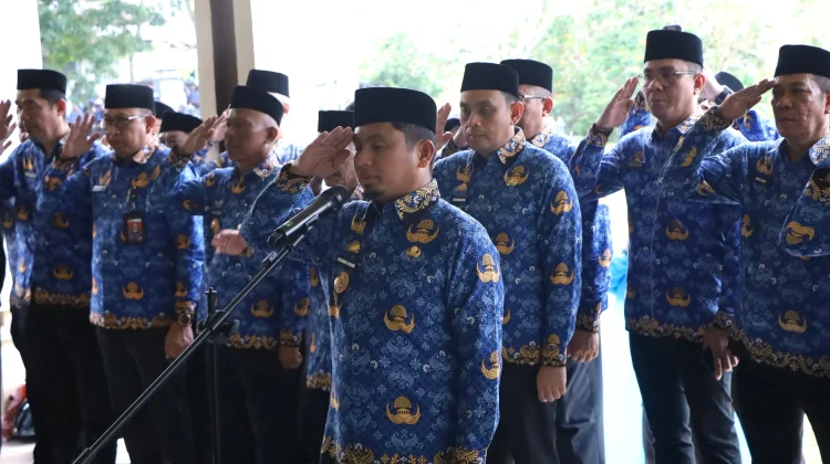 Pimpin Upacara HKN, Tasming Hamid Tekankan Literasi dan Penguatan Karakter ASN