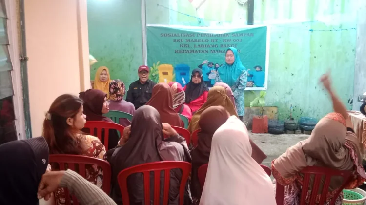 Warga Lariang Bangi Manfaatkan Sampah untuk Perekonomian Keluarga