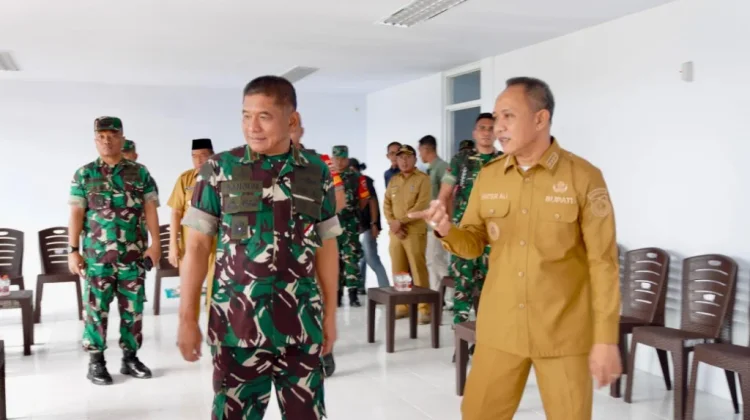Pangdam XIV Hasanuddin dan Bupati Apresiasi  Kodim 1415/Selayar Bangun KDMP
