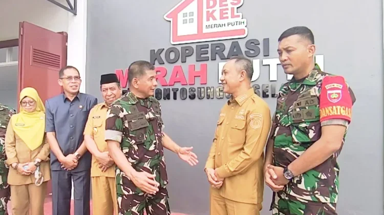 Pangdam XIV Hasanuddin dan Bupati Apresiasi  Kodim 1415/Selayar Bangun KDMP