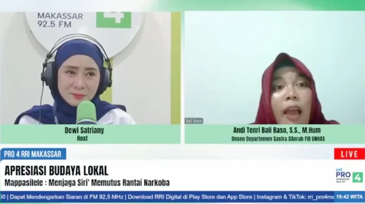 Narkoba Dinilai Mengikis Nilai Siri Generasi Muda Bugis Makassar