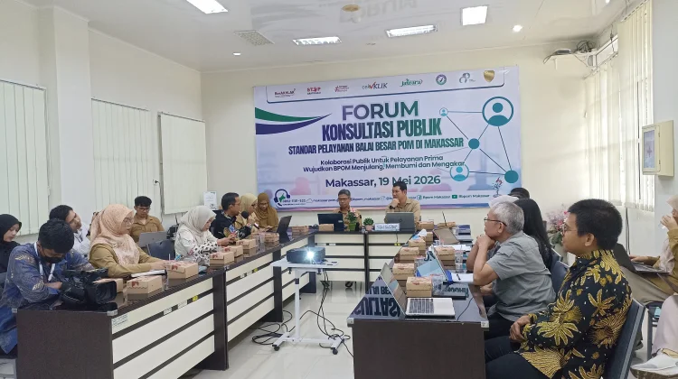 Hadirkan Pelayanan yang Maksimal, Balai BPOM Makassar Gelar Forum Diskusi Publik