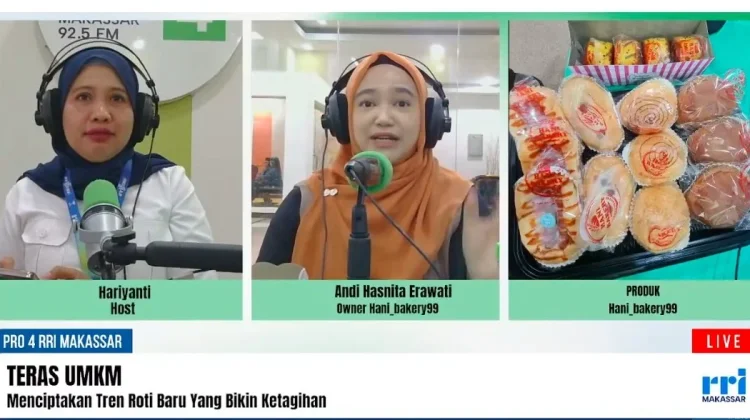Hani bakery_99, UMKM Roti Lokal yang Terus Berinovasi di Makassar