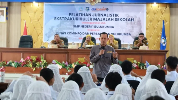 Ratusan Pelajar SMPN 1 Bulukumba ikuti Pelatihan Jurnalistik