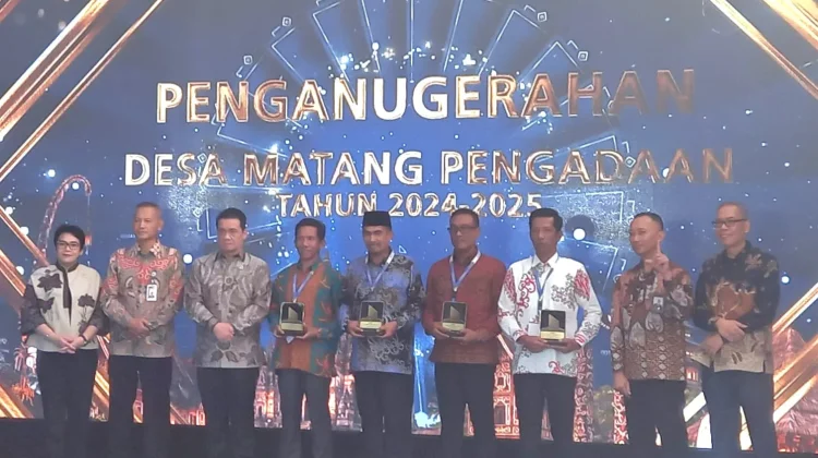 Pakatto Raih Penghargaan Desa Matang Pengadaan Dari LKPP RI