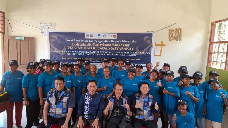 Politeknik Pariwisata Makassar Kembangkan Ekonomi Kreatif di Raja Ampat