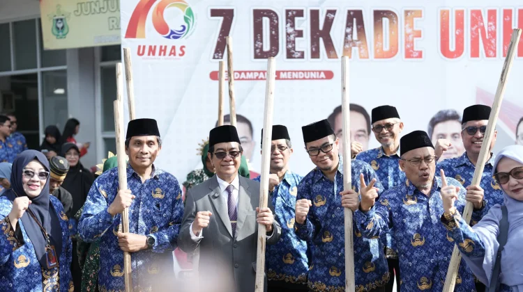 Peresmian Logo Tandai Dimulainya Rangkaian Dies Natalis ke-70 Unhas