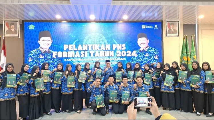Sebanyak 670 CPNS Kemenag Sulsel Resmi Jadi PNS