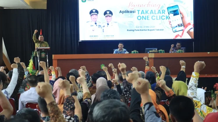 Pemkab Luncurkan Aplikasi Takalar One Click, Permudah Layanan Publik