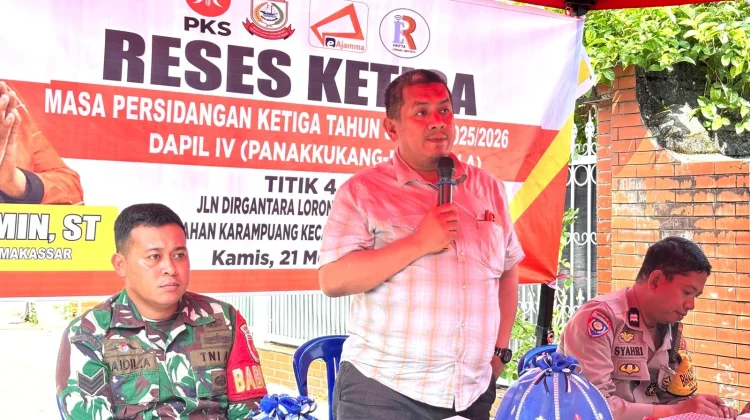 Legislator Makassar Azwar Rasmin Serap Aspirasi Warga Panaikang Makassar