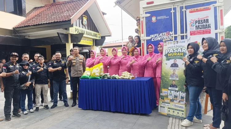 Pasar Murah Mamajang Disambut Antusias, 300 Voucher Dibagikan ke Warga