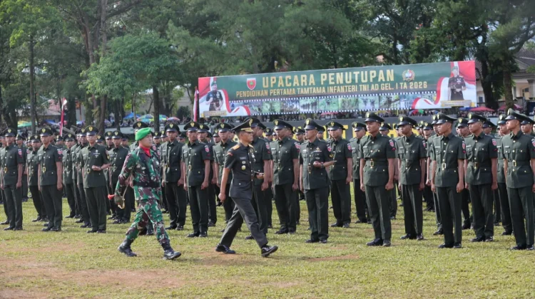 Sebanyak 1.452 Prajurit Baru TNI AD Siap Mengabdi untuk Negeri