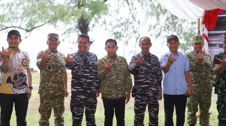 Dankodaeral VI Optimistis Pembangunan Lanal Selayar Segera Dimulai
