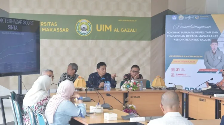 Rektor UIM Apresiasi LPPM atas Pemantauan Penelitian Dosen
