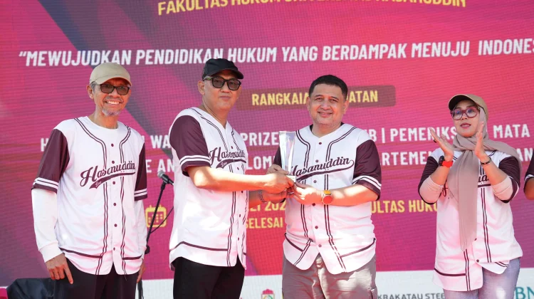 Hadiri Dies Natalis ke-74 FH Unhas, Munafri Tekankan Kekuatan Jejaring Alumni