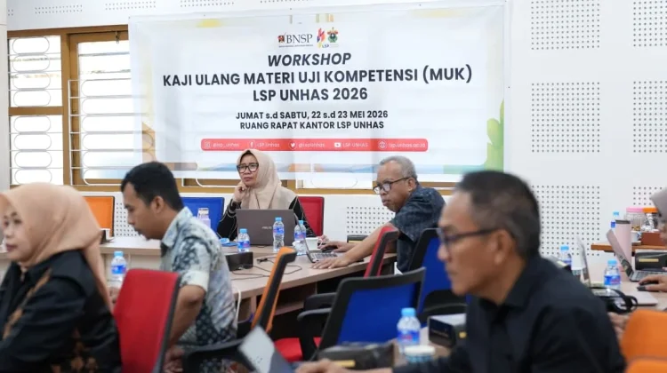 LSP Unhas Perkuat Mutu Sertifikasi melalui Workshop Kaji Ulang Materi Kompetensi