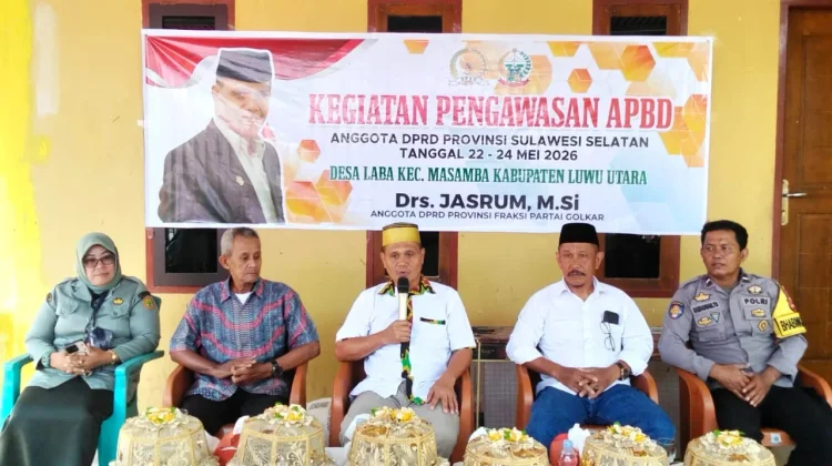 Anggota DPRD Sulsel Jasrum, Serap Aspirasi Warga di Dapil 11 Luwu Raya