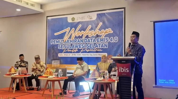 Workshop EMIS Pondok Pesantren 4.0, Dorong Percepat Validasi Data