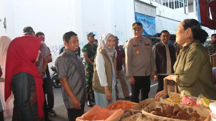 Forkopimda Parepare Turun ke Pasar Lakessi Cek Harga Pangan jelang Iduladha