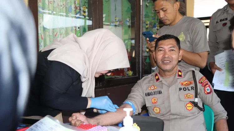 Personel Polres Maros Jalani Pemeriksaan Kesehatan Demi Pelayanan Maksimal