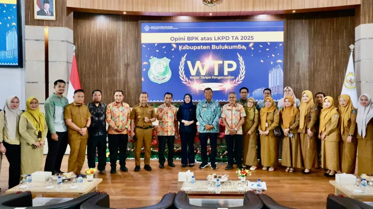 Pemkab Bulukumba Kembali Raih Opini WTP Pengelolaan Keuangan Daerah